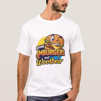 Another Amburgers and Wootbeer Fun Logo T Shirt