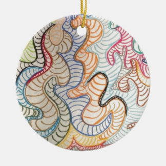 another som är slumpmässiga julgransprydnad keramik