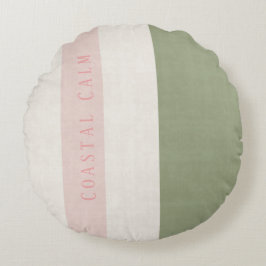 Anouke Coastal Faded Shore Stripes Rund Kudde
