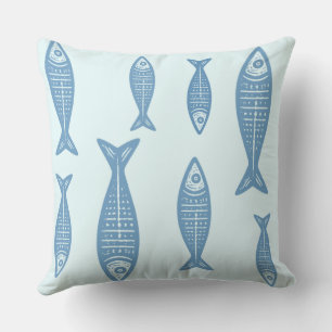 Anouke Coastal Fish / Fjord Blue Kudde