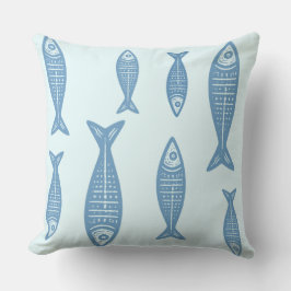Anouke Coastal Fish / Fjord Blue Kudde