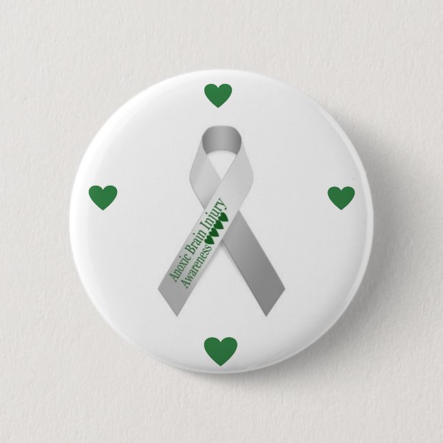 Anoxic Brain Injury Pin Knapp (Framsida)
