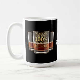 Anpassa 100 % av Bourbon-prognosen för Helg Kaffemugg