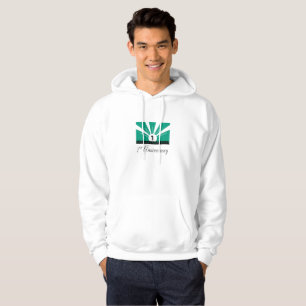 Anpassa, 1:a årsdag för anställda hoodie