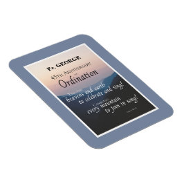Anpassa 45-årsjubileum Ordination Gratulerar Magnet