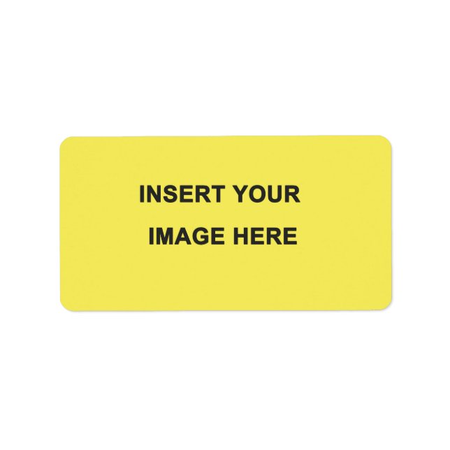 Anpassa Adressetikett (Framsidan)