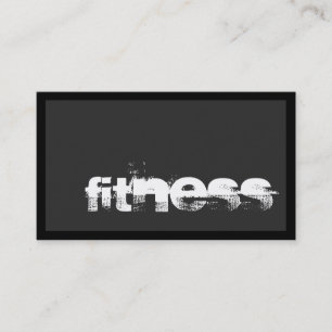 Anpassa Affärskortet Professionell Fitness Sport Visitkort