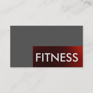 Anpassa Affärskortet Professionell Fitness Sport Visitkort