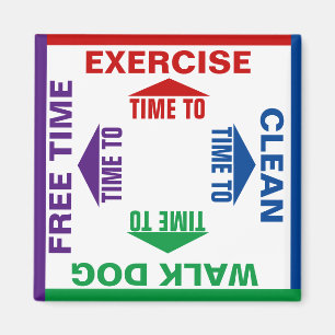 Anpassa aktiviteter och val magnet