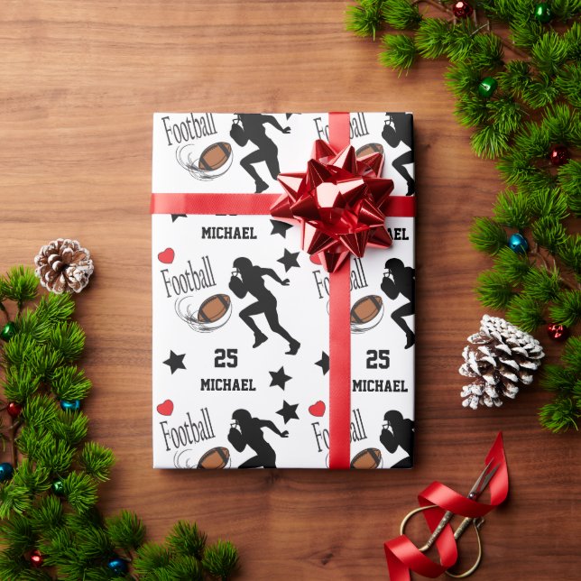 Anpassa alla stjärnfotbollspelare presentpapper (Julgåva)