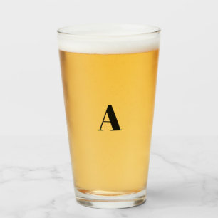 Anpassa, anpassa Alphabet-inledande brev Glaskopp