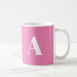 Anpassa, anpassa Alphabet-inledande brev Kaffemugg