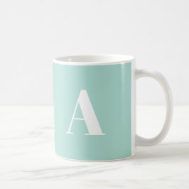 Anpassa, anpassa Alphabet-inledande brev Kaffemugg