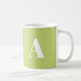Anpassa, anpassa Alphabet-inledande brev Kaffemugg
