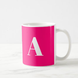 Anpassa, anpassa Alphabet-inledande brev Kaffemugg