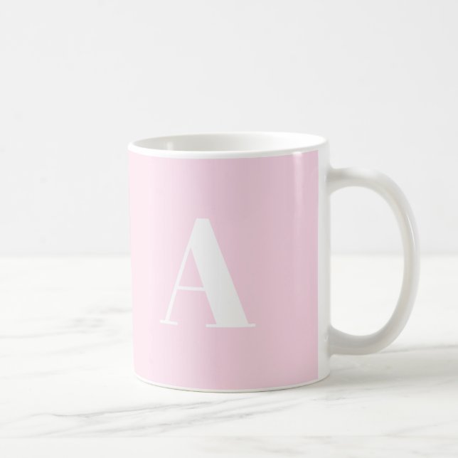 Anpassa, anpassa Alphabet-inledande brev Kaffemugg (Höger)
