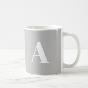 Anpassa, anpassa Alphabet-inledande brev Kaffemugg