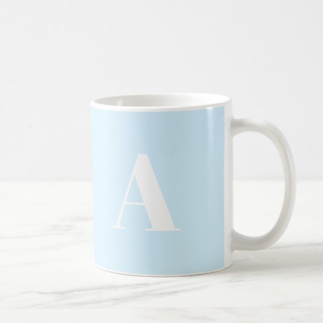 Anpassa, anpassa Alphabet-inledande brev Kaffemugg (Höger)