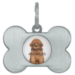 Anpassa, anpassa Hund Namn, Mobilt och foto - ID-bricka Husdjur