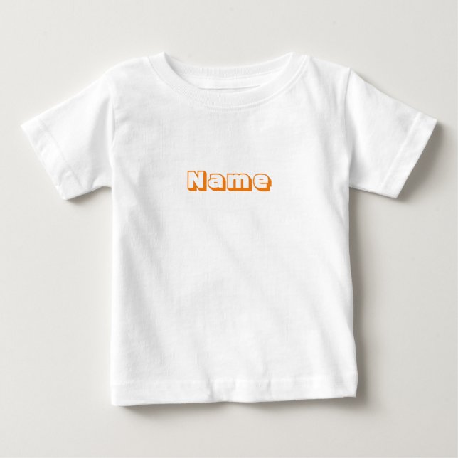 Anpassa, anpassa inledande Alphabet-monogram T Shirt (Framsida)