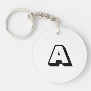 Anpassa, anpassa inledande monogram för alfabet