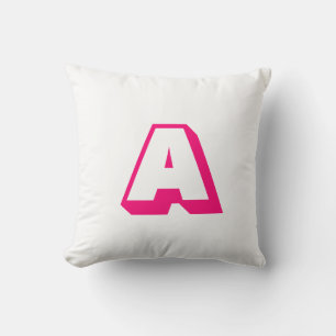 Anpassa, anpassa inledande monogram för alfabet kudde
