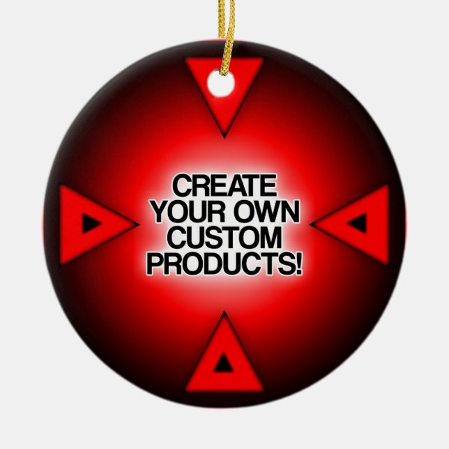 Anpassa/anpassa/Skapa egna Julgransprydnad Keramik (Framsidan)