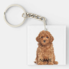 Anpassa anpassning med nyckelkedjan foto och namn