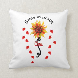 Anpassa Anpassningsbar av solros Kudde