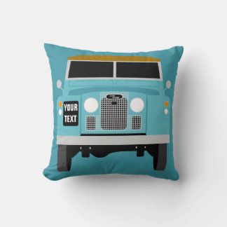Anpassa anpassningsbar Blue Land Rover Series 2 Kudde