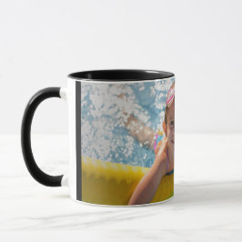 Anpassa Anpassningsbarna Kids Photo Gift Coffee Mu Mugg