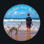 Anpassa Anpassningsbarna Pet Photo Dart Board Darttavla<br><div class="desc">Anpassningsbarnas foto- och textkartong - Din egen design med Pet - Hund / Katt - Personlig Familj / Vänner eller Mörkttavlor Gift - Lägg till foto och text - Ändra storlek och flytta eller ta bort och lägg till inslag / text med Anpassning verktyg ! Välj typsnitt / storlek /...</div>