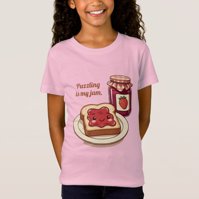 [Anpassa] är min sylt - söt sylt och rostat bröd t Shirt (Framsida)