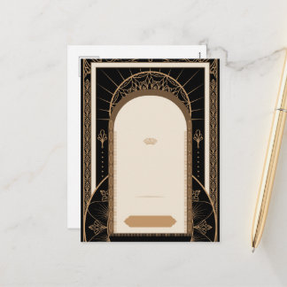 ANPASSA: Art Deco stil mall vykort