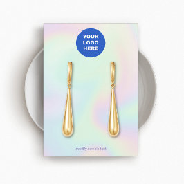 Anpassa att lägga till Abstrakt för holografisk Lo Visitkort