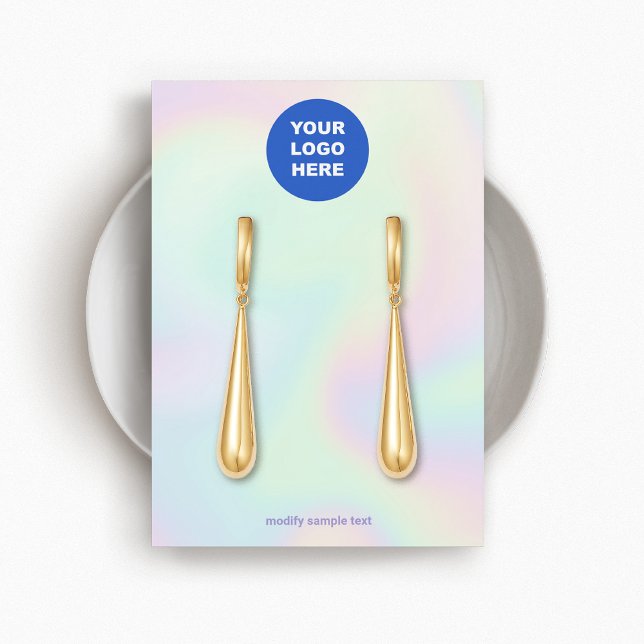 Anpassa att lägga till Abstrakt för holografisk Lo Visitkort (Skapare uppladdad)