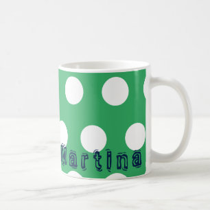 Anpassa av Namn Polka Mugg