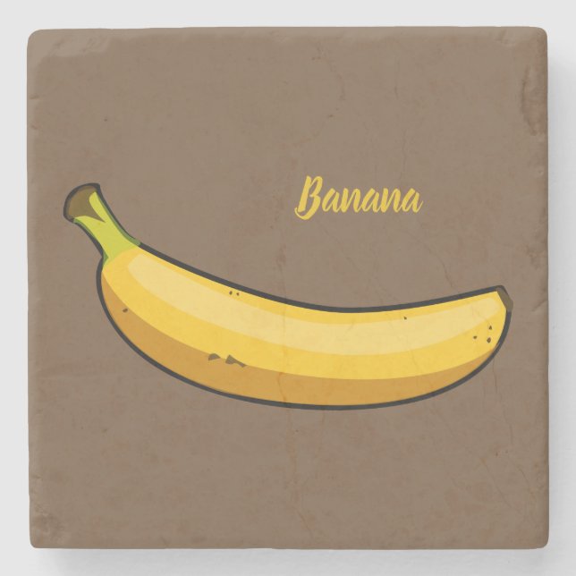 Anpassa Banana Stenunderlägg (Framsidan)
