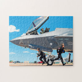 Anpassa Barns F-35 Lightning II Förflygningsnamn Pussel