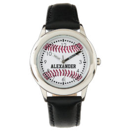 Anpassa Baseball Namn Armbandsur