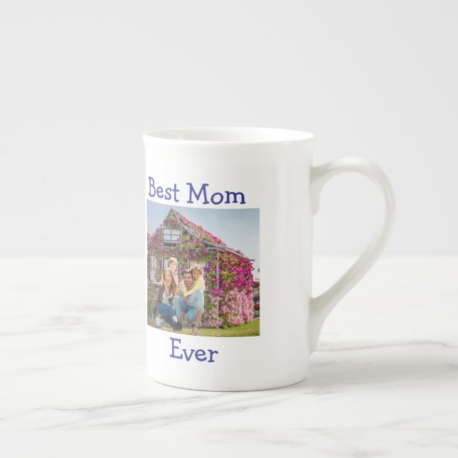 Anpassa bästa Mamma någonsin Benporslin Mugg (Höger)