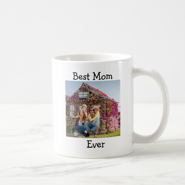 Anpassa bästa Mamma någonsin Kaffemugg (Höger)