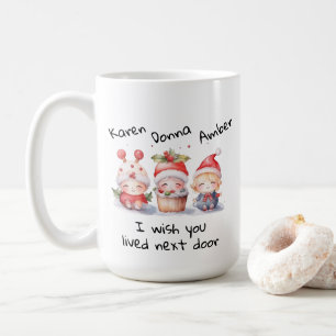 Anpassa bästa vänner jag önskar att du levde nästa kaffemugg