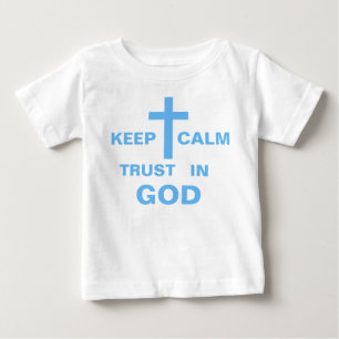 Anpassa Behålla Lugn Christian Shirts för Pojke Tröja