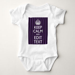 Anpassa Behållan Lugn Lila Rand T Shirt