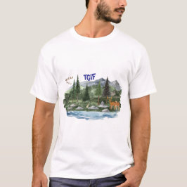 Anpassa bergsmiljön t shirt