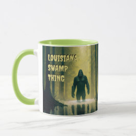 Anpassa Bigfoot Sasquatch Louisiana Swamp Thing Mugg