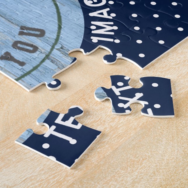 Anpassa bild och bakgrund | 8 x 10 tum pussel (Sidan)