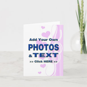 anpassa bildtext lägga till bilder anpassa göra kort