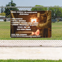 Anpassa Blacksmith Forge Shop Business